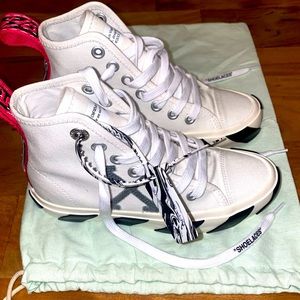 Off-White by Virgil Abloh mid-top vulcanized sneakers *Limited Edition Colorway*